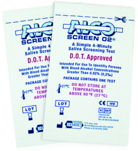 Alcoscreen 02 DOT Alcohol Test | BlueGrass Drug Screen